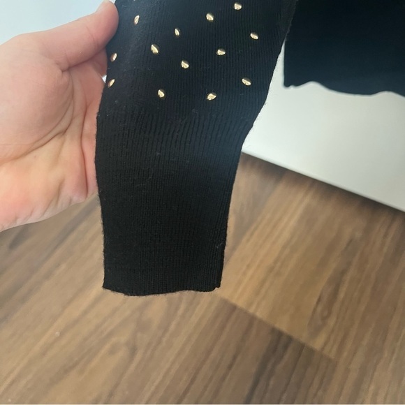 The Kooples Wool Blend Studded Rib-Knit Sweater- Size 1 / S; Like New - Picture 10 of 15